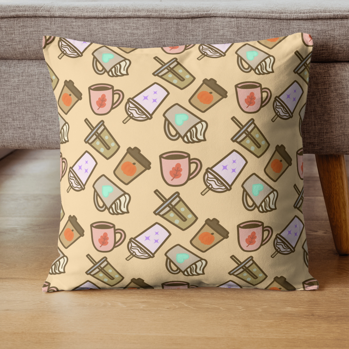 Coffee Seamless Pattern (PATTERN ONLY)