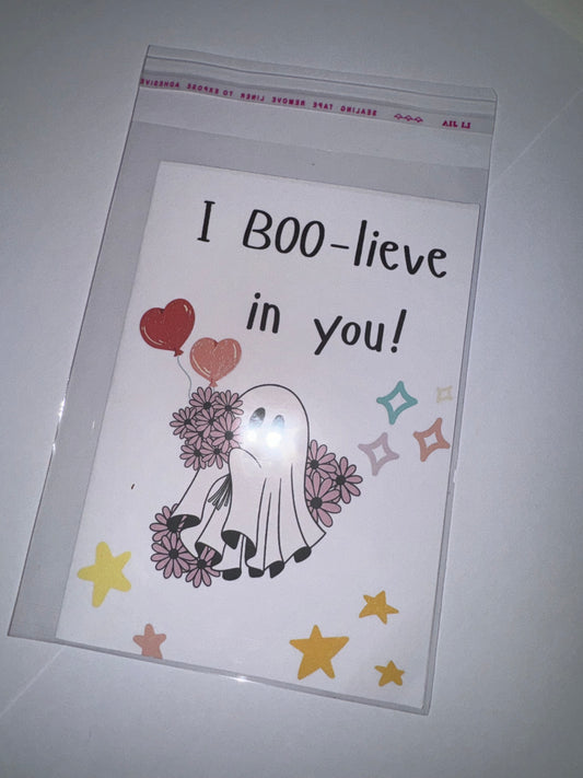 Positive ghost card