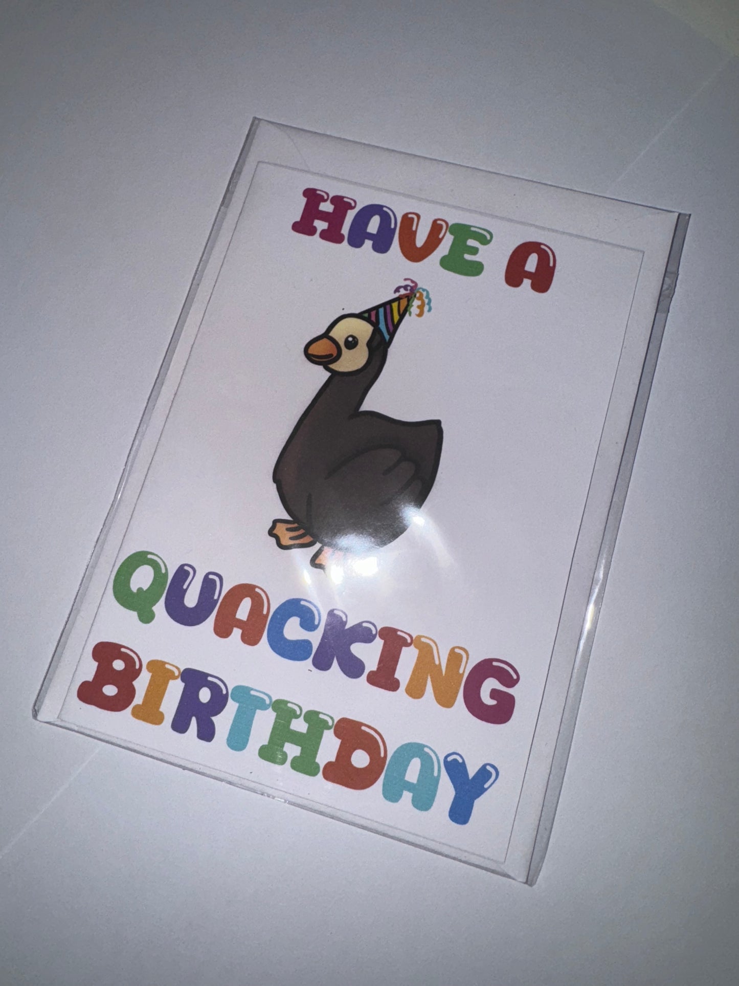 Have A Quacking Birthday card